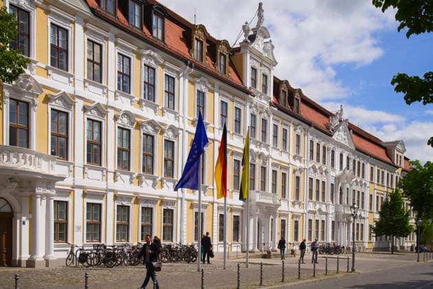 Germany, Saxony - Anhalt, Magdeburg, Landtag, Parliament,,  Copyright: xTiborxBognarx xAvalonx 0705987357