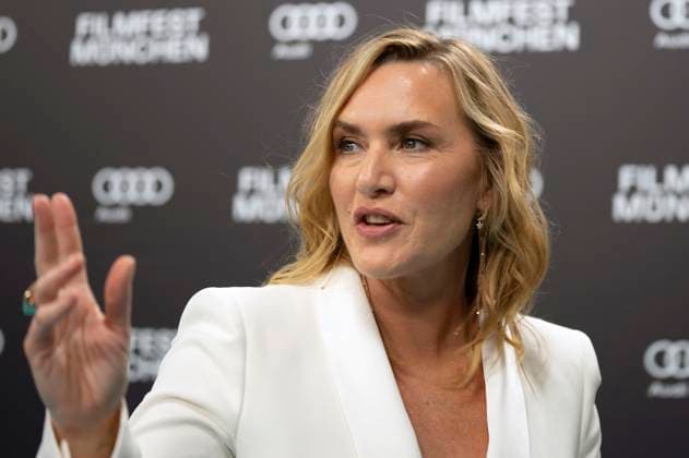 Kate Winslet bei der Premiere des Kinofilms Die Fotografin Lee und der Verleihung des Cinemerit Awards auf dem 41. Filmfest München 2024 im Deutschen Theater. München, 02.07.2024