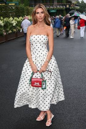 . 03 07 2024. London, United Kingdom. Paige Lorenze arriving on day three of the Wimbledon Tennis Championships in London .  xStephenxLockx xi-Imagesx IIM-25345-0003