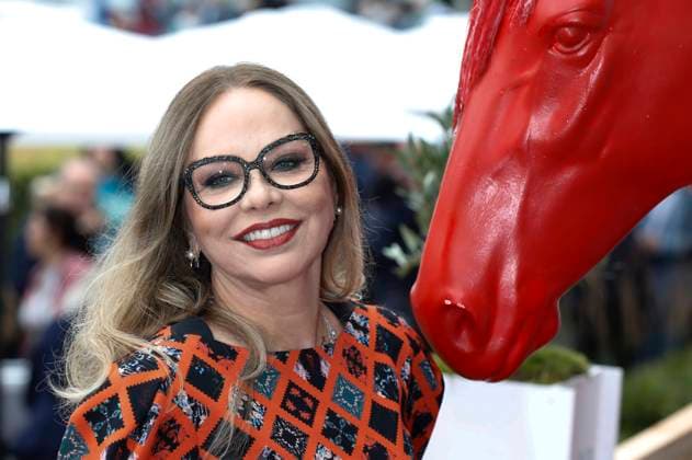 Entertainment Themen der Woche KW27 Ornella Muti bei der CHIO Media Night auf der CHIO Aachen-Gelände. Aachen, 02.07.2024 *** Ornella Muti at the CHIO Media Night on the CHIO Aachen grounds Aachen, 02 07 2024 Foto:xR.xSchmiegeltx xFuturexImagex chio_medianight_4664