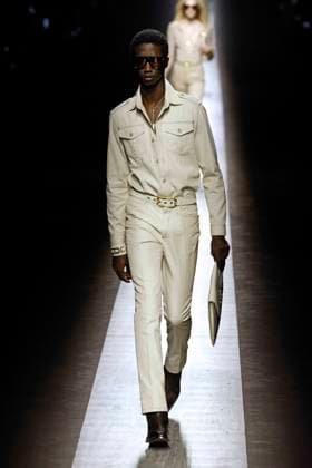 Tom Ford Ready to Wear Fall Winter 2024 at Milan Fashion Week, Milan, Italy, 22 February 2024 Tom Ford Ready to Wear Fall Winter 2024 at Milan Fashion Week, Milan, Italy, 22 February 2024,  Copyright: xAvalonx 0849938948