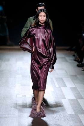 Salvatore Ferragamo Ready to wear fall winter 2024 25 MILAN february 2024 Salvatore Ferragamo Ready to wear fall winter 2024 25 Milan, 24 February 2024,  Copyright: xZeppelinx xAvalonx 0850241306