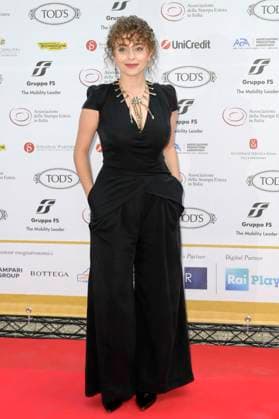 Rebecca Antonaci bei der 64. Verleihung der Globi d Oro 2024 in der Accademia Tedesca di Roma Villa Massimo. Rom, 03.07.2024