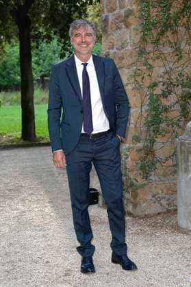 Beppe Convertini bei der 64. Verleihung der Globi d Oro 2024 in der Accademia Tedesca di Roma Villa Massimo. Rom, 03.07.2024