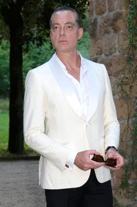 Maurizio Lombardi bei der 64. Verleihung der Globi d Oro 2024 in der Accademia Tedesca di Roma Villa Massimo. Rom, 03.07.2024