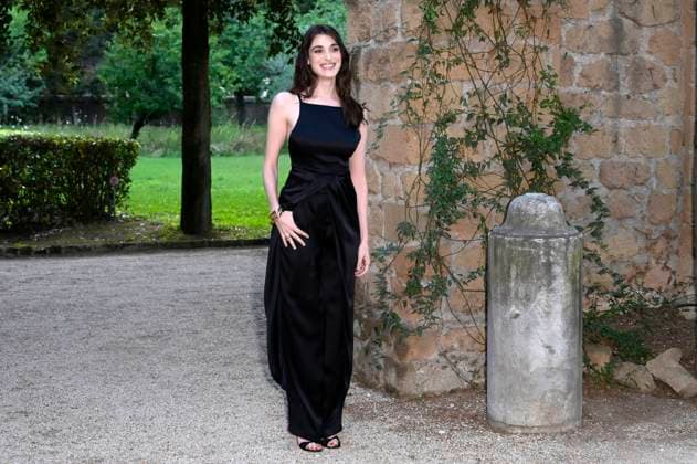 Pilar Fogliati bei der 64. Verleihung der Globi d Oro 2024 in der Accademia Tedesca di Roma Villa Massimo. Rom, 03.07.2024