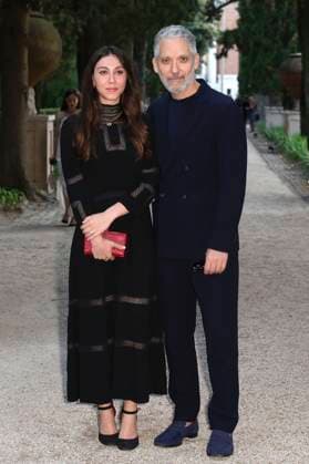 Beppe Fiorello mit Tochter Anita Fiorello bei der 64. Verleihung der Globi d Oro 2024 in der Accademia Tedesca di Roma Villa Massimo. Rom, 03.07.2024