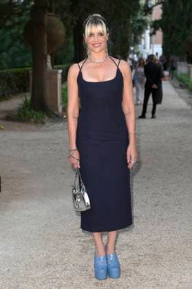 Micaela Ramazzotti bei der 64. Verleihung der Globi d Oro 2024 in der Accademia Tedesca di Roma Villa Massimo. Rom, 03.07.2024