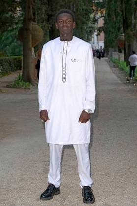 Seydou Sarr bei der 64. Verleihung der Globi d Oro 2024 in der Accademia Tedesca di Roma Villa Massimo. Rom, 03.07.2024