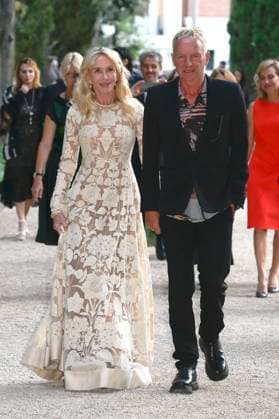 Trudie Styler mit Ehemann Sting bei der 64. Verleihung der Globi d Oro 2024 in der Accademia Tedesca di Roma Villa Massimo. Rom, 03.07.2024