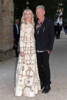 Trudie Styler mit Ehemann Sting bei der 64. Verleihung der Globi d Oro 2024 in der Accademia Tedesca di Roma Villa Massimo. Rom, 03.07.2024