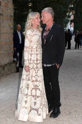 Trudie Styler mit Ehemann Sting bei der 64. Verleihung der Globi d Oro 2024 in der Accademia Tedesca di Roma Villa Massimo. Rom, 03.07.2024
