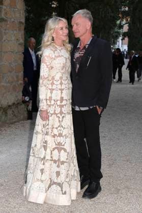 Trudie Styler mit Ehemann Sting bei der 64. Verleihung der Globi d Oro 2024 in der Accademia Tedesca di Roma Villa Massimo. Rom, 03.07.2024