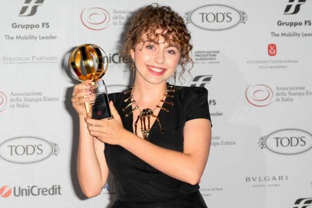 Rebecca Antonaci bei der 64. Verleihung der Globi d Oro 2024 in der Accademia Tedesca di Roma Villa Massimo. Rom, 03.07.2024