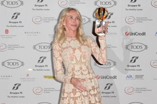 Trudie Styler bei der 64. Verleihung der Globi d Oro 2024 in der Accademia Tedesca di Roma Villa Massimo. Rom, 03.07.2024