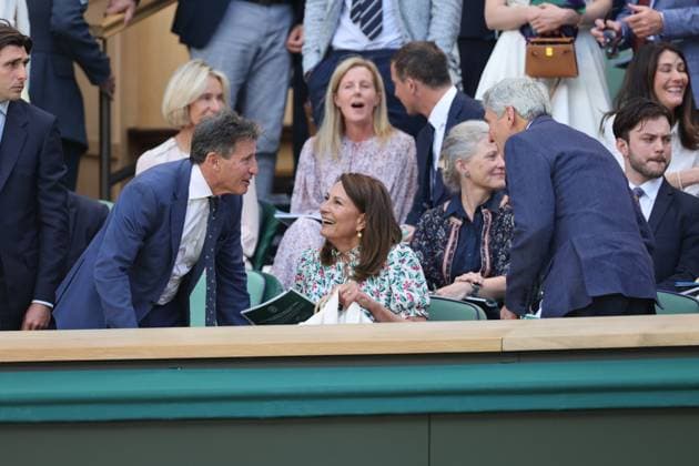 . 04 07 2024. London, United Kingdom. Day four of the Wimbledon Tennis Championships in London.  xStephenxLockx xi-Imagesx IIM-25349-0017