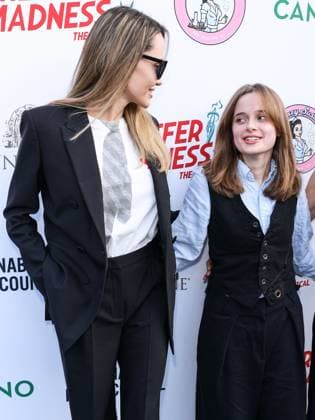 Reefer Madness: The Musical Opening Night Performance HOLLYWOOD, LOS ANGELES, CALIFORNIA, USA - MAY 30: Angelina Jolie and daughter Vivienne Jolie-Pitt arrive at the ˜Reefer Madness: The Musical Opening Night Performance held at The Whitley on May 30, 2024 in Hollywood, Los Angeles, California, United States.,  Copyright: xXavierxCollinx xAvalonx 0877900738