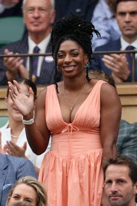 Entertainment Themen der Woche KW27 Entertainment Bilder des Tages . 06 07 2024. London, United Kingdom. Sporting stars in the Royal Box on day six of the Wimbledon Tennis Championships in London.  xStephenxLockx xi-Imagesx IIM-25356-0051