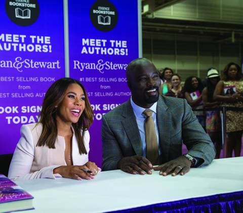 Girls Trip (2017) - filmstill Girls Trip (2017) Regina Hall & Mike Colter - - - EDITORIAL USE ONLY Copyright: xCAP MFSx