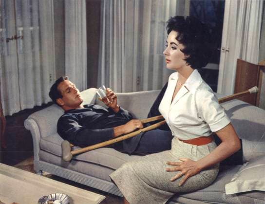 Cat On A Hot Tin Roof - filmstill PAUL NEWMAN & ELIZABETH TAYLOR in Cat On A Hot Tin Roof EDITORIAL USE ONLY Copyright: xCAP FBx