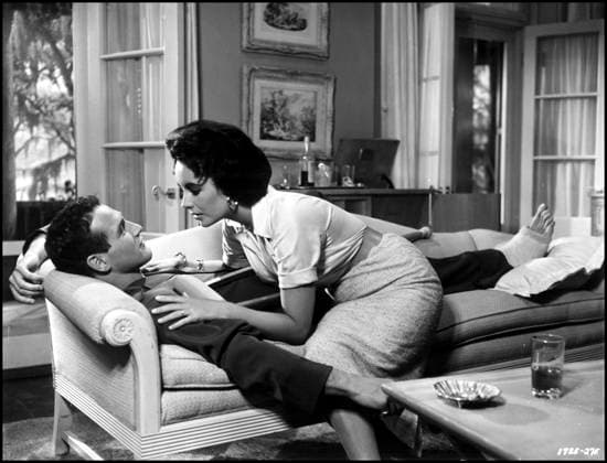Cat On A Hot Tin Roof - filmstill PAUL NEWMAN & ELIZABETH TAYLOR in Cat On A Hot Tin Roof EDITORIAL USE ONLY Copyright: xCAP FBx