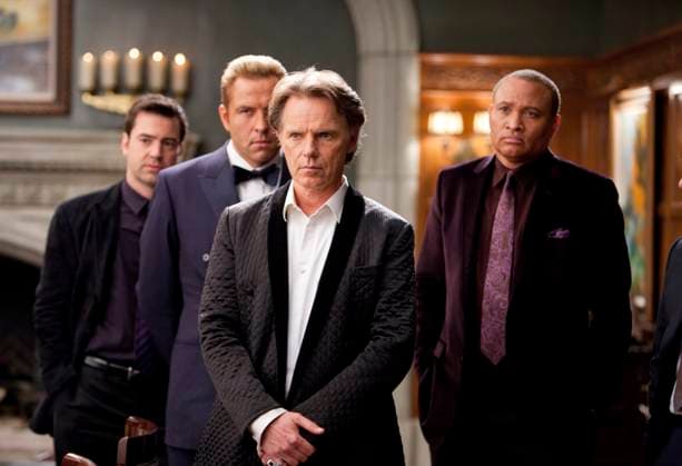 Dinner for Schmucks - filmstill RON LIVINGSTON, DAVID WALIIAMS, BRUCE GREENWOOD & LARRY WILMORE in Dinner for Schmucks EDITORIAL USE ONLY Copyright: xCAP FBx