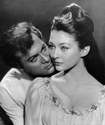 Taras Bulba - filmstill Tony Curtis & Christine Kaufmann in Taras Bulba EDITORIAL USE ONLY Copyright: xCAP PLFx
