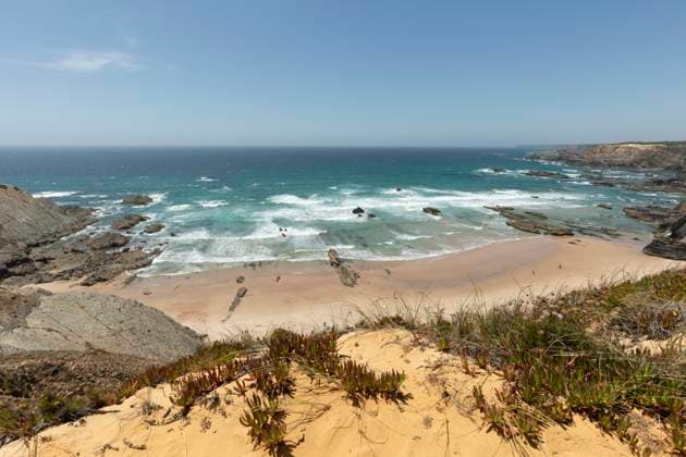 Sandstrand bei Odeceixe, Alentejo, Portugal Sandstrand bei Odeceixe, Alentejo, Portugal Copyright: xZoonar.com HaraldxBiebelx 21825149
