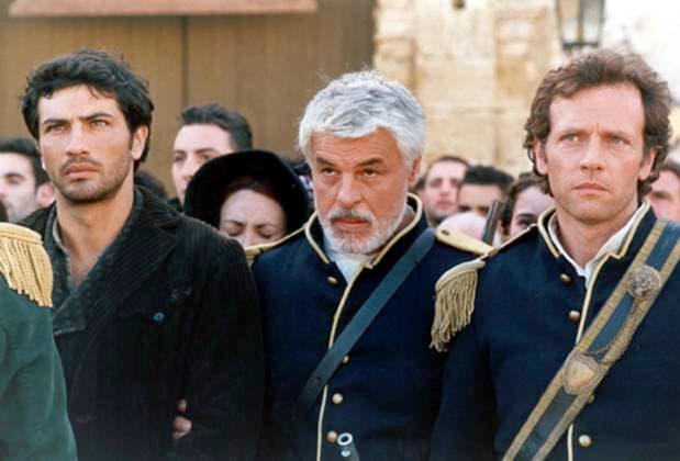 Once Upon A Time In Sicily (Tra Due Mondi) - filmstill LORENZO CRESPI MICHELE PLACIDO STEPHANE FREISS in A Time In Sicily (Tra Due Mondi) Filmstill - Editorial Use Only Ref: FB Supplied by EDITORIAL USE ONLY Copyright: xSuppliedxbyxCapitalxPicturesx