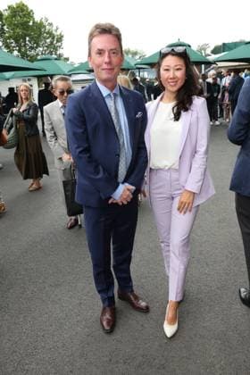 . 10 07 2024. London, United Kingdom. Ken Doherty arriving on day ten of the Wimbledon Tennis Championships in London.  xStephenxLockx xi-Imagesx IIM-25368-0008