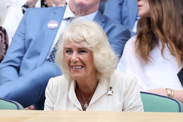 . 10 07 2024. London, United Kingdom. Royal Box on day ten of the Wimbledon Tennis Championships in London.  xStephenxLockx xi-Imagesx IIM-25368-0051