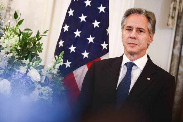 75th NATO Summit In Washington D.C. Antony Blinken, US Secretary of State speaks during the NATO Women, Peace, and Security Reception during the 75th NATO Summit at the U.S. Department of State in Washington, DC, United States of America on July 9th. Washington D.C. United States  Copyright: xBeataxZawrzelx originalFilename: zawrzel-75thnato240709_npLrv.jpg