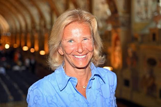 Iris KNOBLOCH (Praesidentin Filfestival Cannes), Einzelbild,angeschnittenes Einzelmotiv,Portraet,Portrait,Porträt. Verleihung Bayerischer Verdienstorden im Antiquariat der Residenz in Muenchen am 10.07.2024