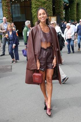 . 12 07 2024. London, United Kingdom. Vick Hope arriving on day twelve of the Wimbledon Tennis Championships in London.  xStephenxLockx xi-Imagesx IIM-25373-0020