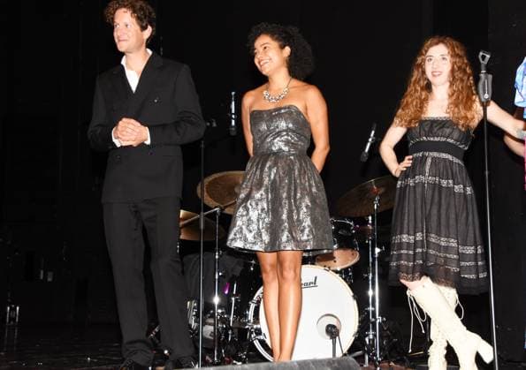 Moritz Treuenfels Schauspieler Kurt Meisel Preistraeger Isabell Antonia Hoeckel Schauspielerin Foerderpreistraegerin Vassilissa Reznikof Schauspielerin Foerderpreistraegerin Muenchen 14.07.2024 Residenztheater Die Verleihung des Kurt-Meisel-Preises an Moritz Treuenfels und der beiden Foerderpreise an Isabell Antonia Hoeckel und Vassilissa Reznikoff erfolgt in einer Matinee Muenchen