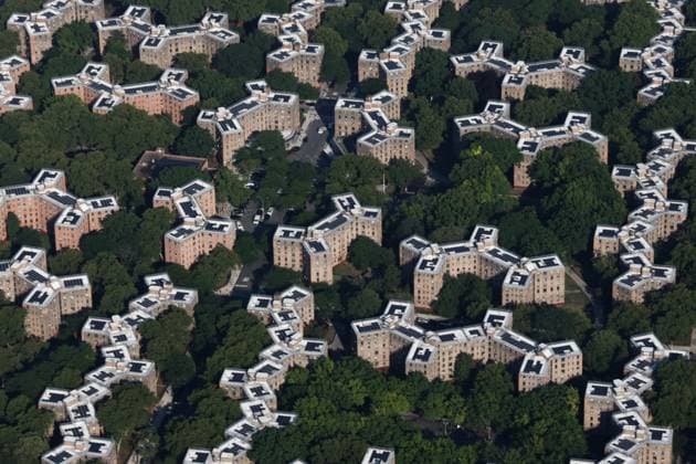 Creative Highlights World Aerial Views Of New York City An aerial view of Astoria Houses in New York City, United States on July 13, 2024. New York City United States  Copyright: xJakubxPorzyckix originalFilename: porzycki-aerialvi240713_npRsw.jpg