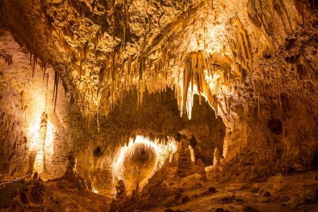 Carlsbad Caverns National Park in USA, New Mexico ,model released, Symbolfoto