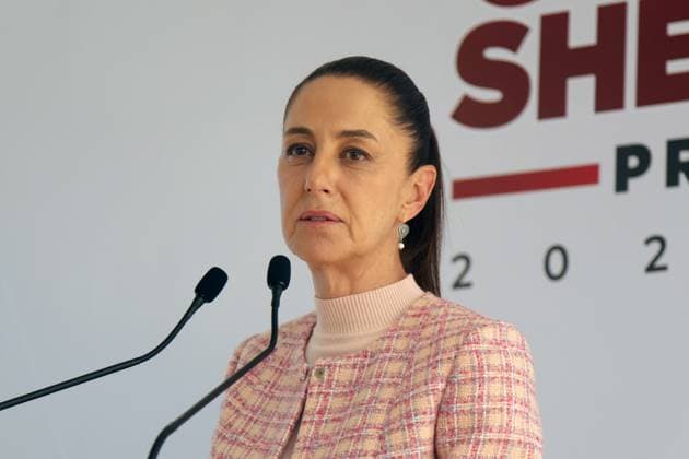Claudia Sheinbaum Pardo, incoming president of Mexico, speaks about the demographic data of women between 60 to 64 years old during a briefing conference at her transition house located in Iztapalapa. on July 17, 2024 in Mexico City, Mexico. Mexico City Mexico - ZUMAe321 20240717_zia_e321_023 Copyright: xIsmaelxRosasx
