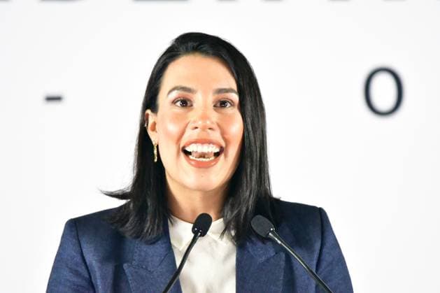 July 18, 2024, Mexico City, Mexico City, Mexico: JOSEFINA RODRIGUEZ ZAMORA, was designated as Secretary of Tourism in the next six-year term of the virtual next president of Mexico, CLAUDIA SHEINBAUM, who presented this Thursday three more of her collaborators to join the legal cabinet that will take office on October 1st. Mexico City Mexico - ZUMAn296 20240718_zip_n296_012 Copyright: xJorgexNunezx