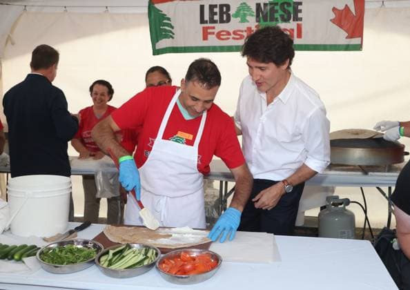 July 18, 2024, Ottawa, On, Canada: Prime Minister Justin Trudeau attends a Lebanese festival at the St. Elias Centre in Ottawa on Thursday, July 18, 2024. Ottawa Canada  - ZUMAc35_ 20240718_zaf_c35_079 Copyright: xPatrickxDoylex