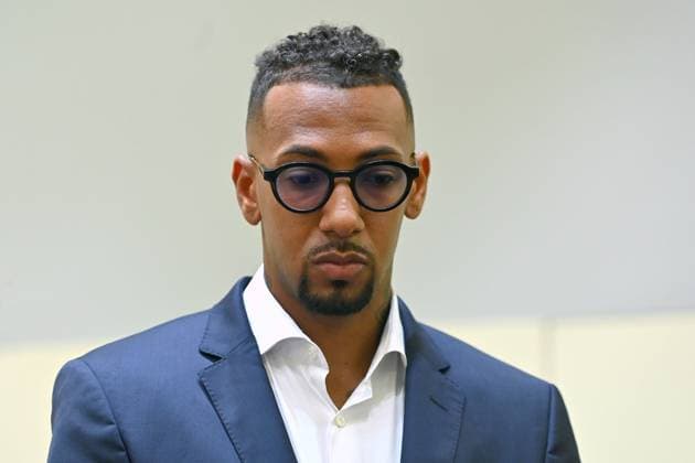 Bilder des Jahres 2024, Entertainment 07 Juli Entertainment Themen der Woche KW 29 News Bilder des Tages Jerome BOATENG im Verhandlungssaal, Einzelbild,angeschnittenes Einzelmotiv,Portraet,Portrait,Porträt. Berufungsverfahren und Urteilsverkuendung am 19.07.2024 Landgericht Muenchen I: Strafverfahren gegen Jerome Boateng wegen des Verdachts der vorsaetzlichen Koerperverletzung Ã‚ *** Jerome BOATENG in the courtroom, single image, cropped single motif, portrait, portrait, portrait Appeal proceedings and pronouncement of judgment on 19 07 2024 Munich Regional Court I Criminal proceedings against Jerome Boateng on suspicion of intentional bodily harm Ã