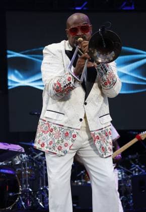 Performances at the Dell East Summer Music Concert Series Featuring: Jeff Bradshaw Where: Philadelphia, Pennsylvania, United States When: 18 Jul 2024 Credit: William Wade INSTARimages EDITORIAL USE ONLY. NOT FOR USE BY NEWSPAPERS BASED IN THE UK. Copyright: xWilliamxT.xWadexJr photographerx instar53962928