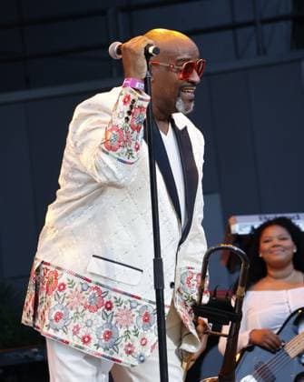 Performances at the Dell East Summer Music Concert Series Featuring: Jeff Bradshaw Where: Philadelphia, Pennsylvania, United States When: 18 Jul 2024 Credit: William Wade INSTARimages EDITORIAL USE ONLY. NOT FOR USE BY NEWSPAPERS BASED IN THE UK. Copyright: xWilliamxT.xWadexJr photographerx instar53962931