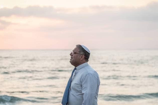Minister Itamar Ben-Gvir at seafront in Tel Aviv, Israel - 20 Jul 2024 Minister Itamar Ben-Gvir seen walking on the Tel Aviv seafront. Tel Aviv Israel Copyright: xMatteoxPlacuccix xSOPAxImagesx MPLACUCCI-MP2_4332