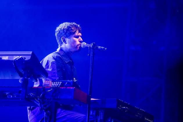 English singer, songwriter, and record producer James Blake performs at the 21st Colours of Ostrava music festival at Lower Area of Vitkovice, Ostrava, Czech Republic, on July 20, 2024. (CTKxPhoto VladimirxPrycek) CTKPhotoP2024072005174  CTKPhotoP2024072005174