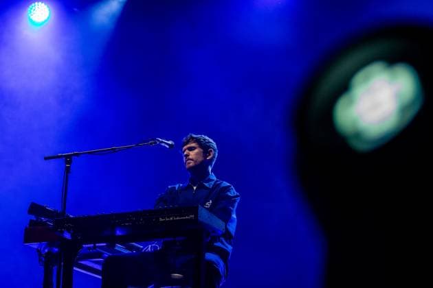English singer, songwriter, and record producer James Blake performs at the 21st Colours of Ostrava music festival at Lower Area of Vitkovice, Ostrava, Czech Republic, on July 20, 2024. (CTKxPhoto VladimirxPrycek) CTKPhotoP2024072005179  CTKPhotoP2024072005179