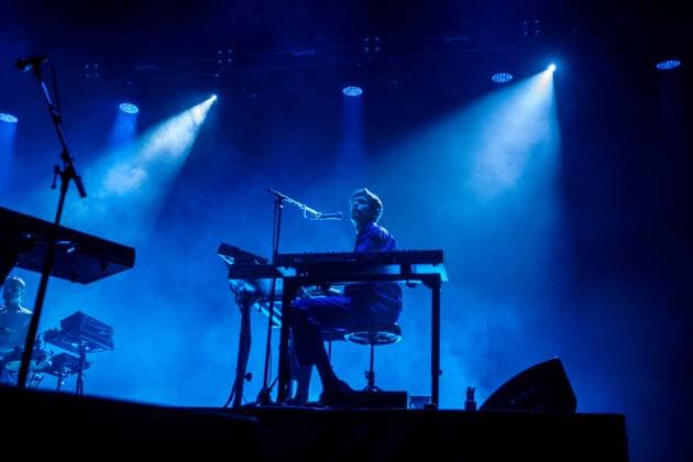 English singer, songwriter, and record producer James Blake performs at the 21st Colours of Ostrava music festival at Lower Area of Vitkovice, Ostrava, Czech Republic, on July 20, 2024. (CTKxPhoto VladimirxPrycek) CTKPhotoP2024072005191  CTKPhotoP2024072005191