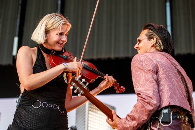 Band Son Mieux of Netherlands performs at the 21st Colours of Ostrava music festival at Lower Area of Vitkovice, Ostrava, Czech Republic, on July 19, 2024. (CTKxPhoto VladimirxPrycek) CTKPhotoP2024071909896  CTKPhotoP2024071909896