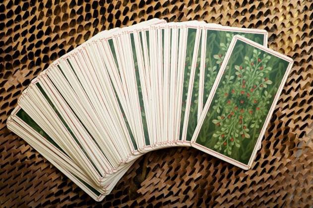 Tarot cards set up . hobby and life style concept ,model released, Symbolfoto