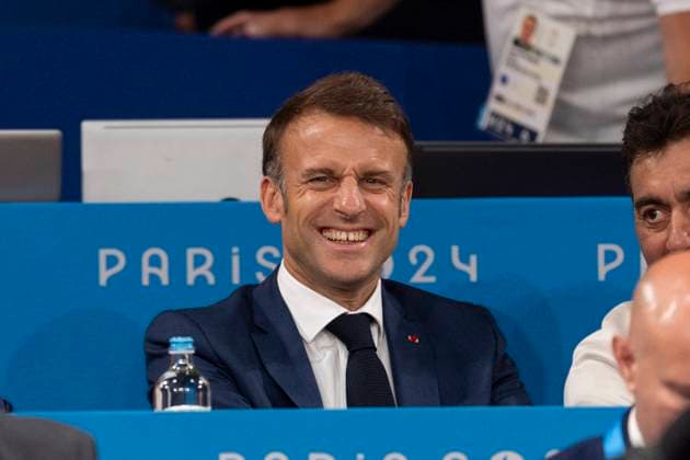 News Themen der Woche KW 30 President Emmanuel Macron and¦ attend the Judo Trials at the Paris 2024 Olympic Games JO at Arena Champs de Mars in Paris President Emmanuel Macron at the Judo Trials at the Paris 2024 Olympic Games JO at Arena Champs de Mars in Paris, France, July 27, 2024 Jacovides Perusseau Bestimage 2024 Judo Olympics Games at Arena Champ de Mars on July 27, 2024 in Paris, France Paris France  Copyright: xJacovides-Perusseaux xBestimagexJacovides-Perusseaux xBestimagex
